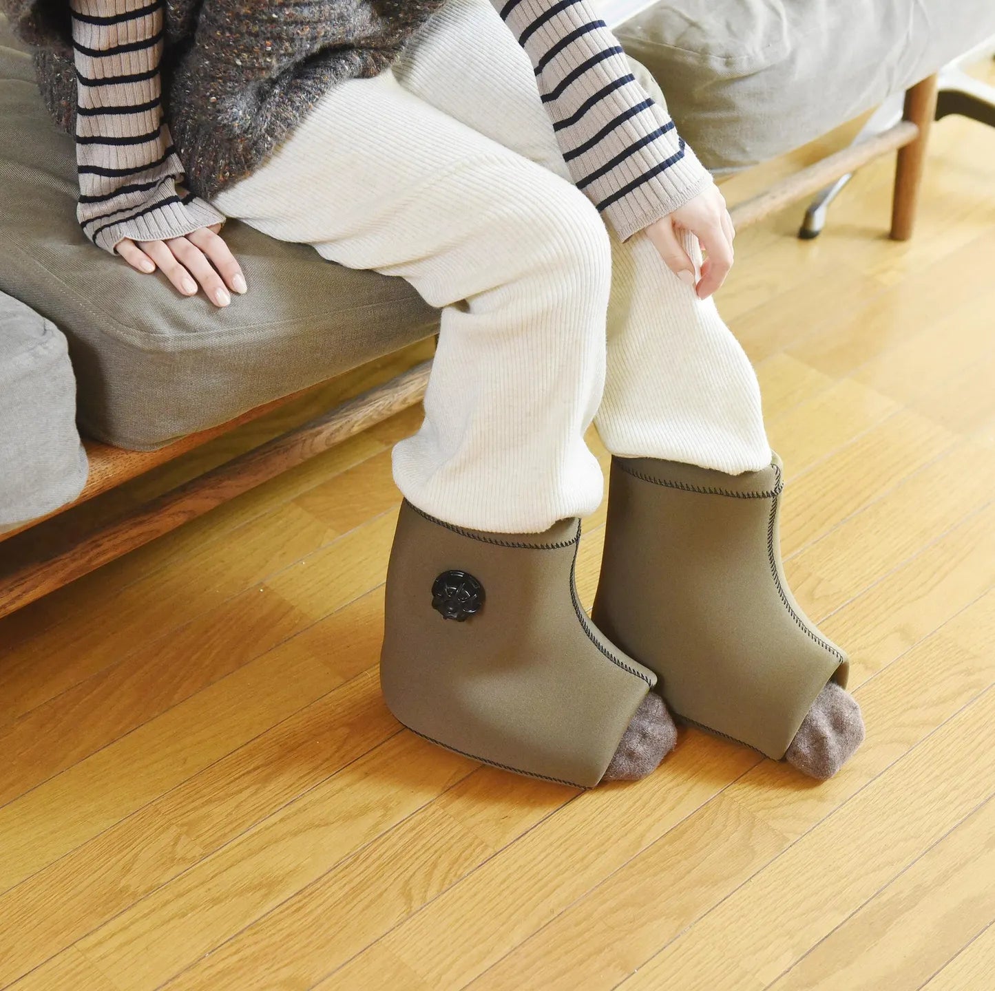 【数量限定】今年の私を整える!LYKKEプレミアム養生ケアセット|足湯たんぽブーツ(ゆるねむアイピローギフト付き)