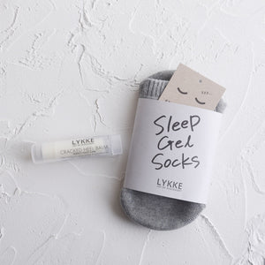 【送料無料】夏の夜レスキューケア:足の「睡眠美容」フットケアスタートセット(バームプチ1/靴下1)