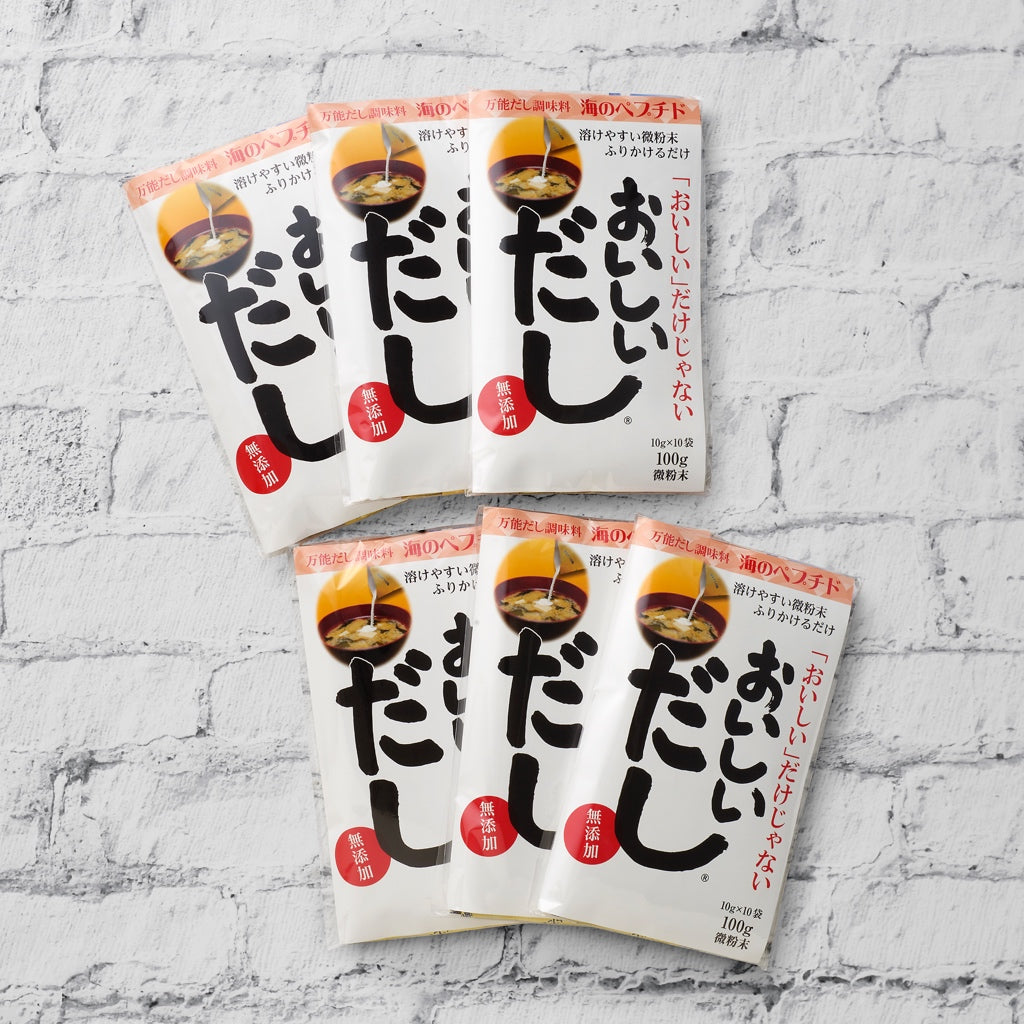 お出汁で白湯活セット(おいしいだし100g×6袋)60回分