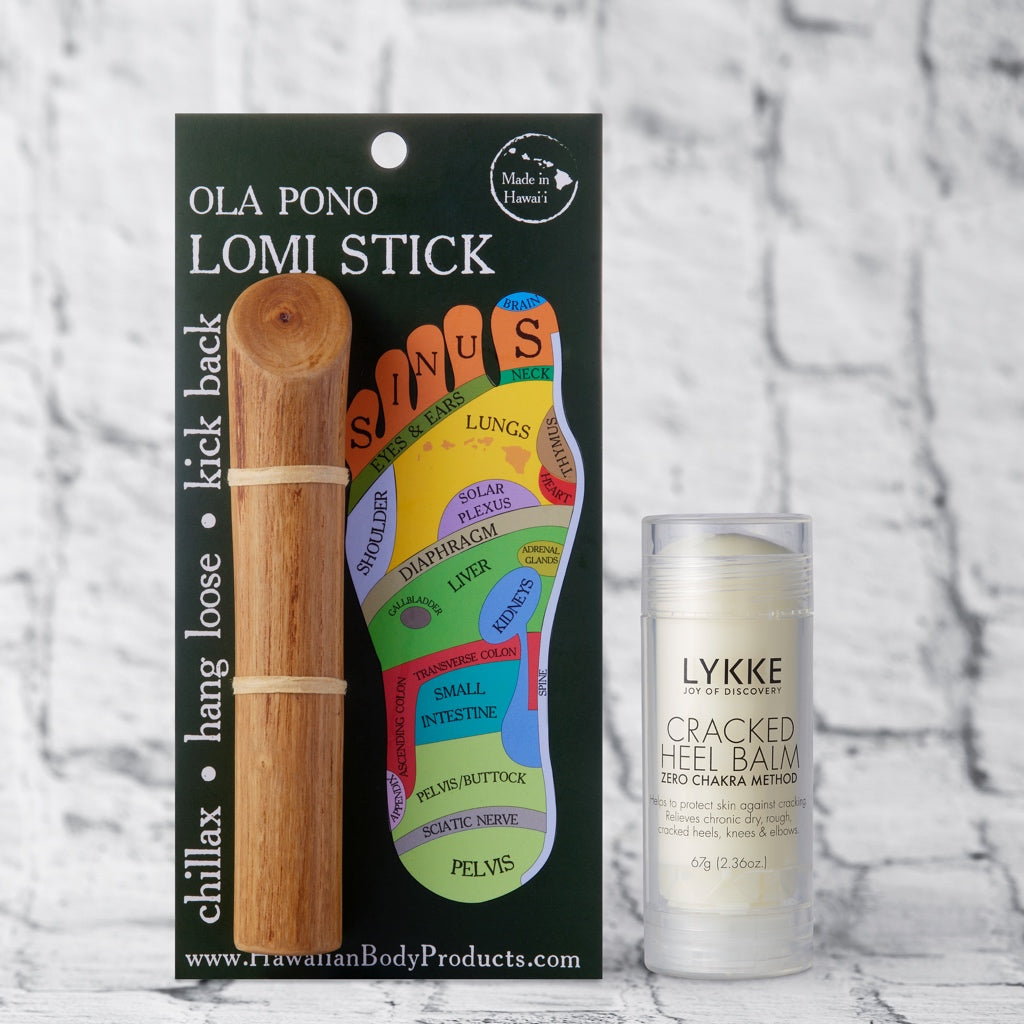 足の乾燥対策レスキューケアセット(かかとソックス1➕ロミスティック1➕バーム大1)