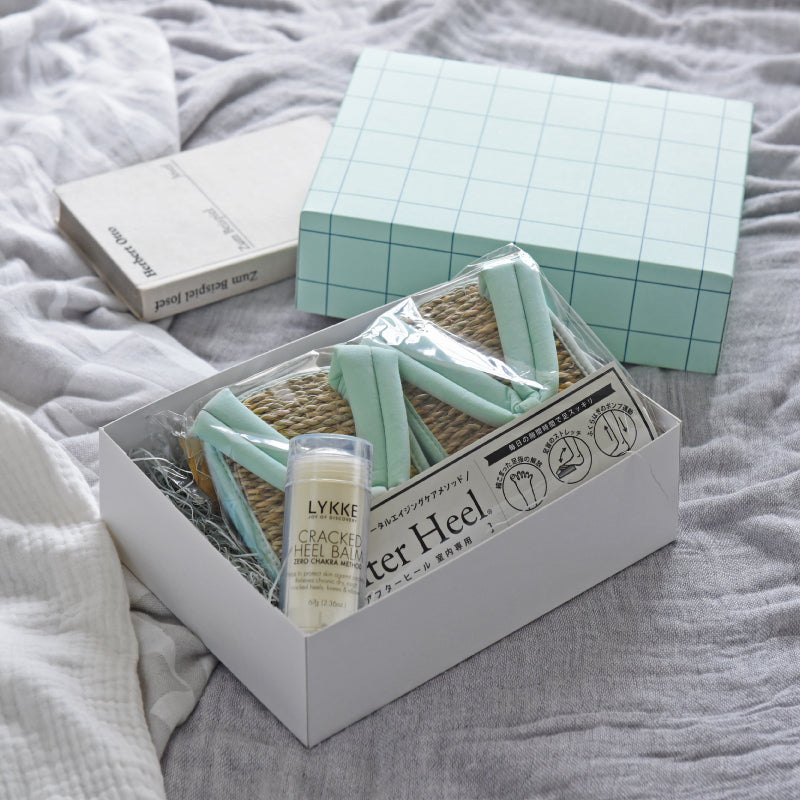 【母の日にもお勧め|送料無料】パーフェクトフットケアセット(草履1/バーム大1/ジェルソックス1)