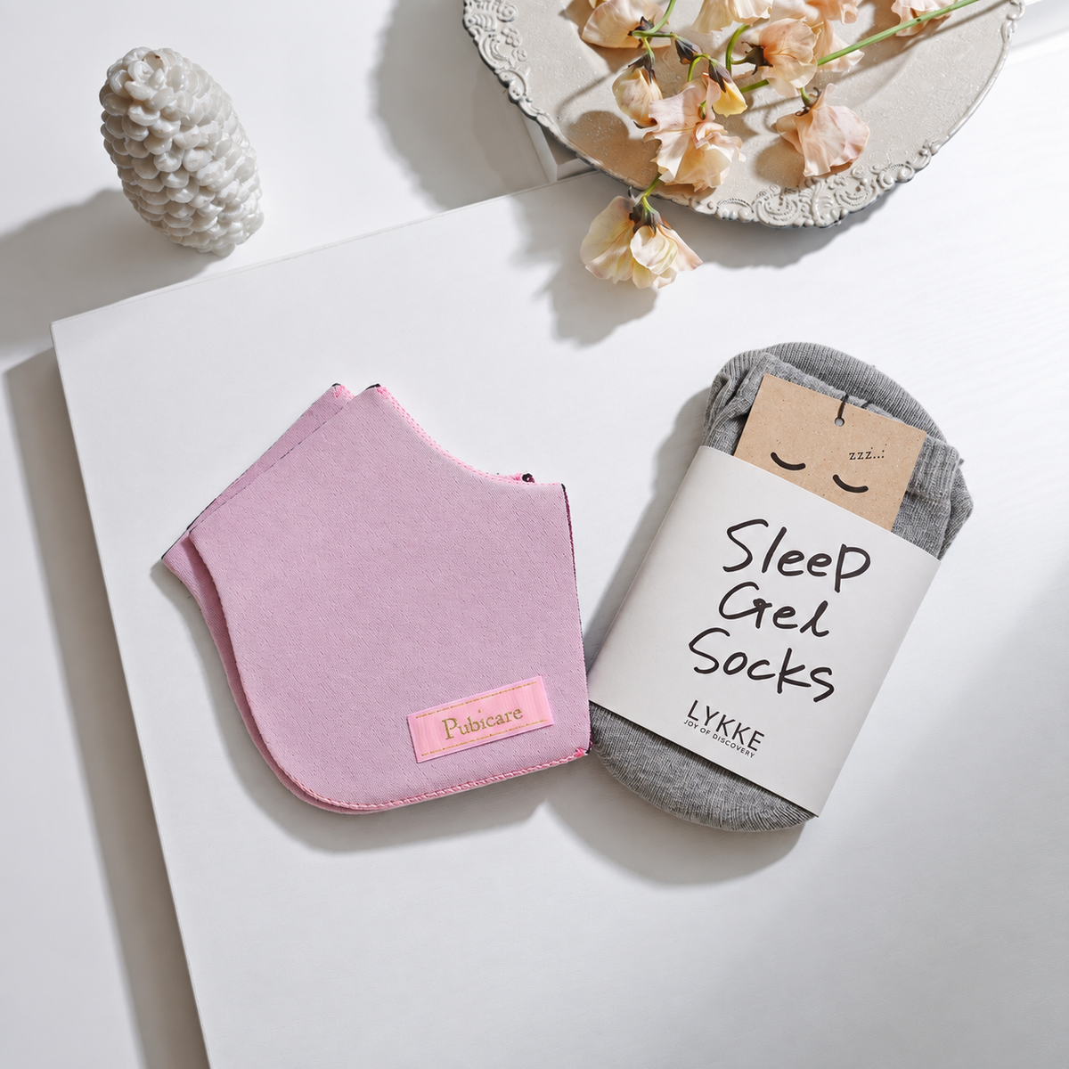 Wソックスで、昼も夜も、かかとしっとりケアセット